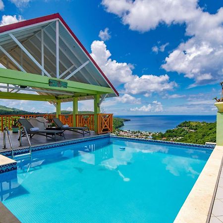 Tropical Paradise View Anse La Raye Buitenkant foto