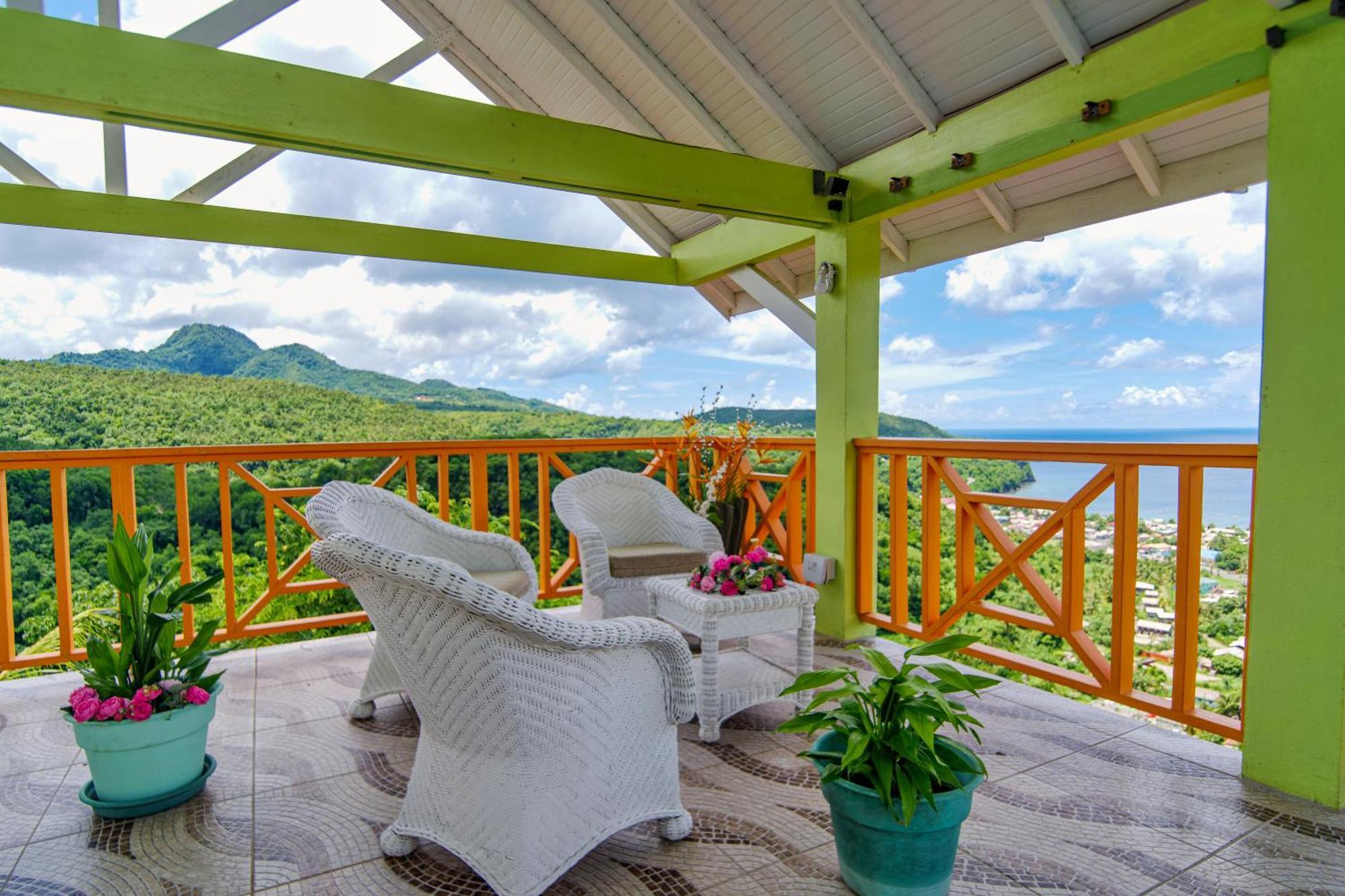 Tropical Paradise View Anse La Raye Buitenkant foto