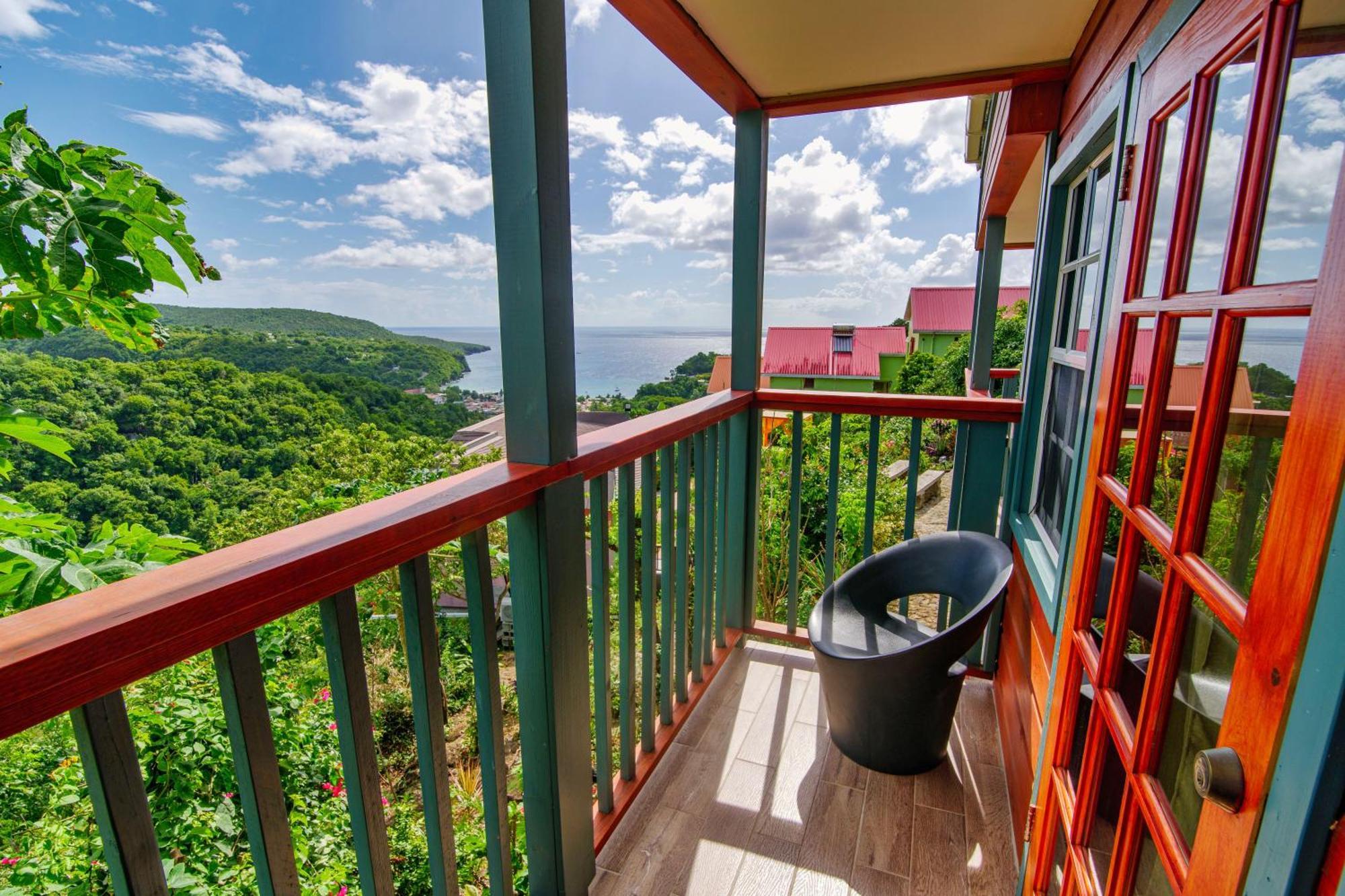 Tropical Paradise View Anse La Raye Buitenkant foto