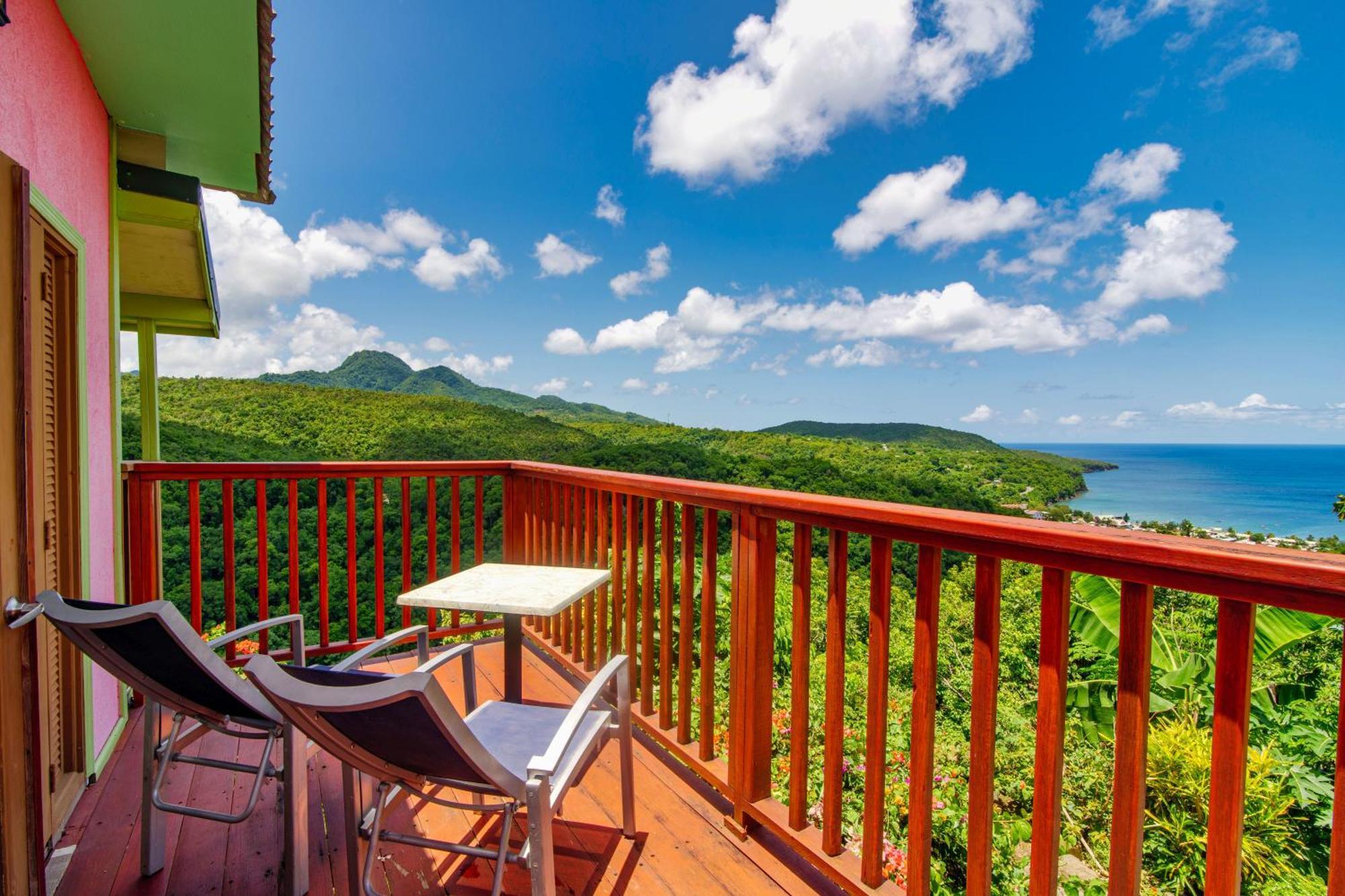 Tropical Paradise View Anse La Raye Buitenkant foto