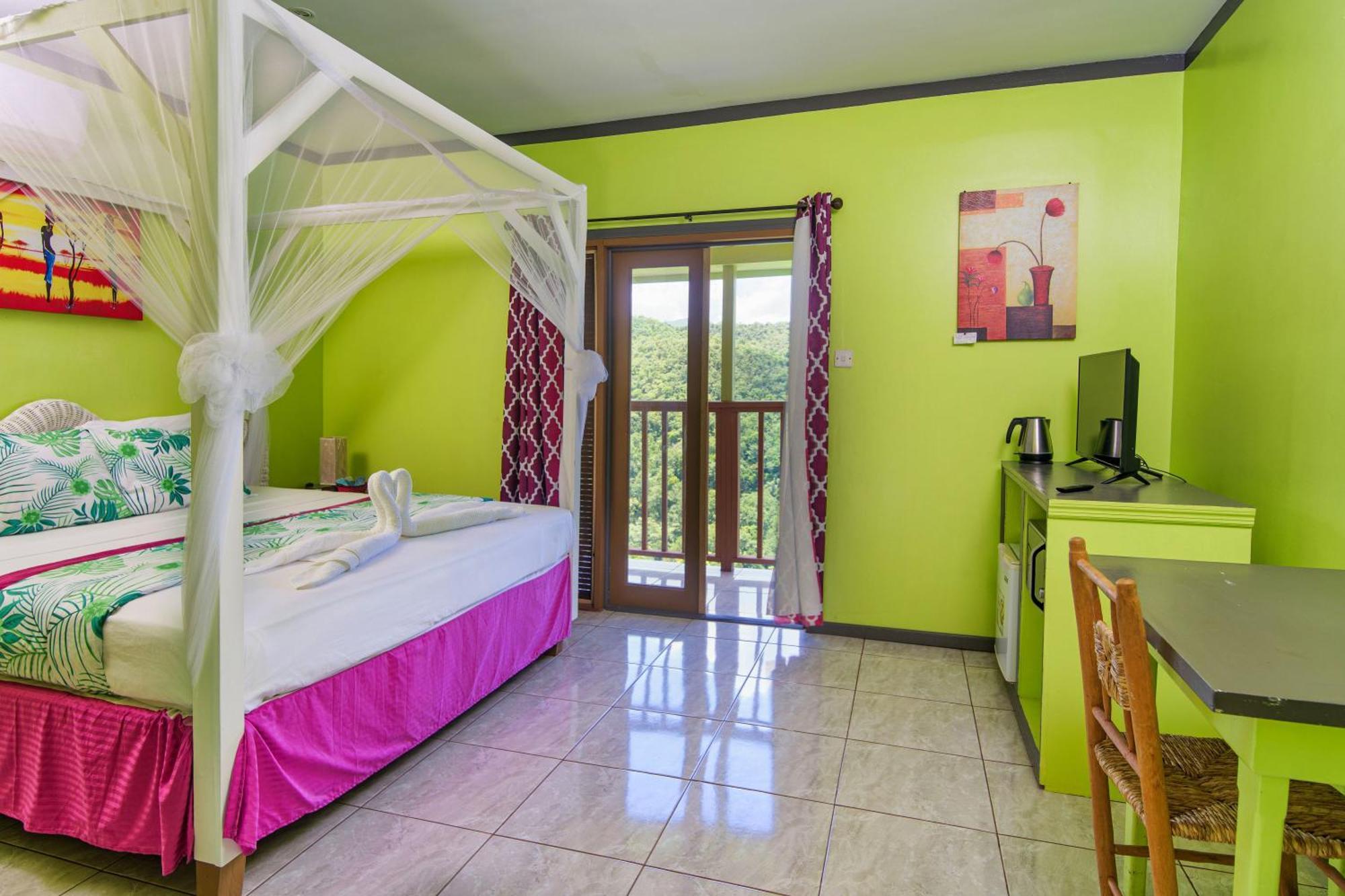 Tropical Paradise View Anse La Raye Buitenkant foto
